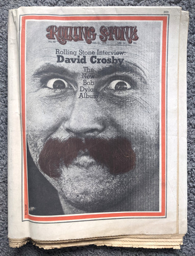 Vtg 1970 july rolling stone - rolling,