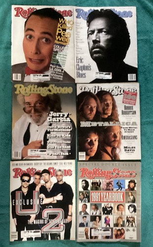 1991 lot rolling stone - of,